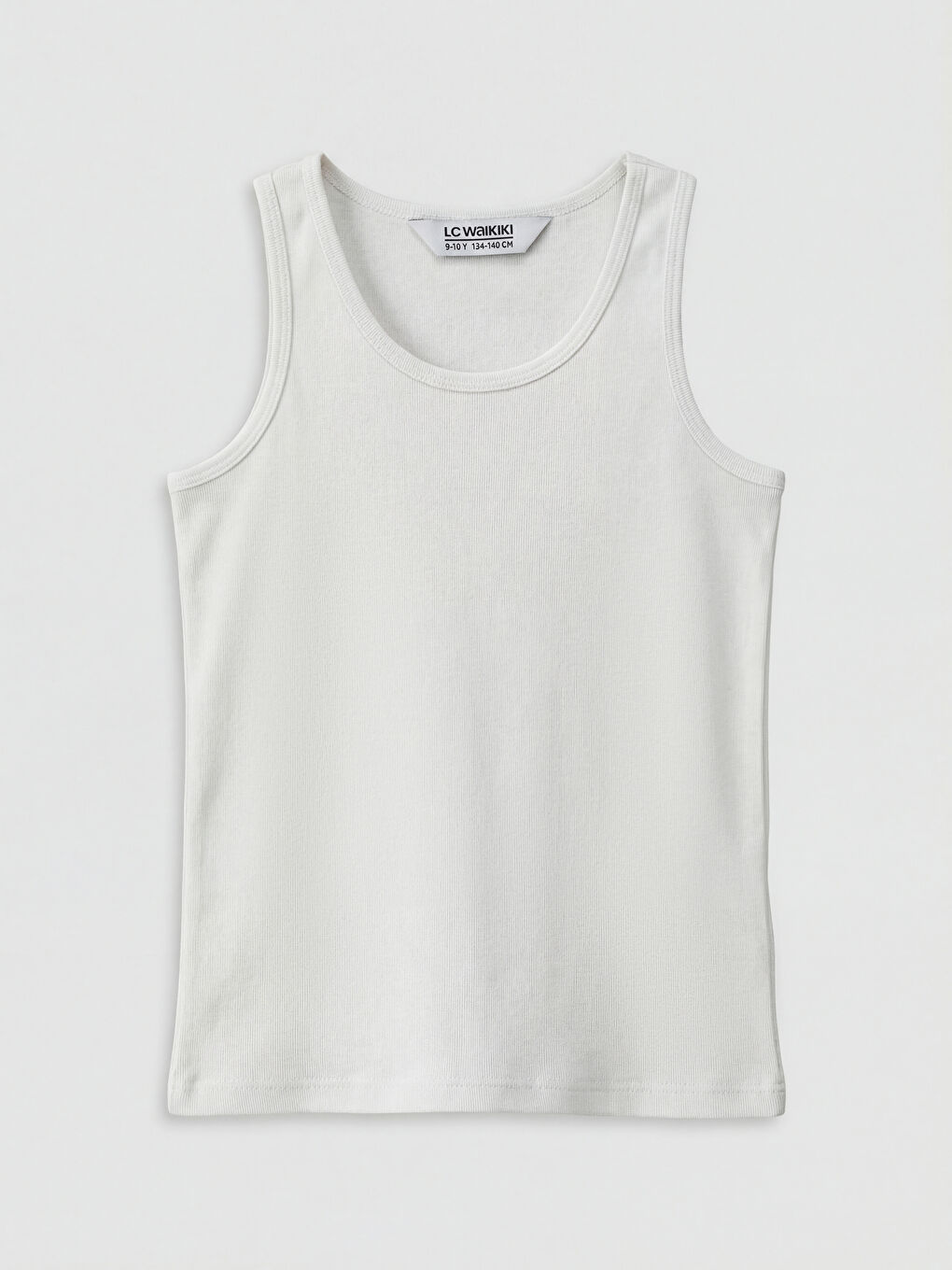 Gri Bisiklet Yaka Erkek Çocuk Atlet