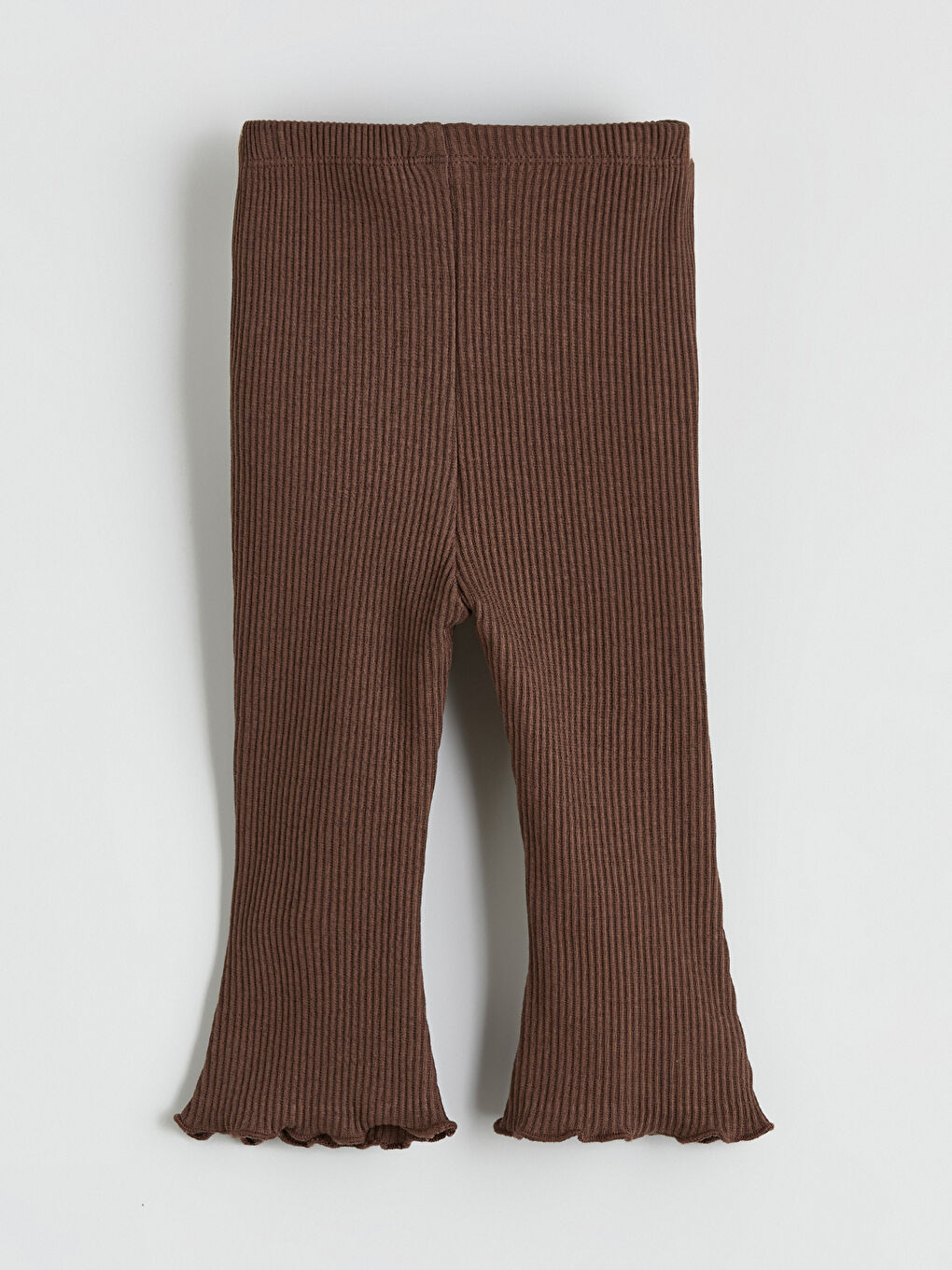 London Print Ruffled Baby Girls' Sweatshirt and Leggings Set-16