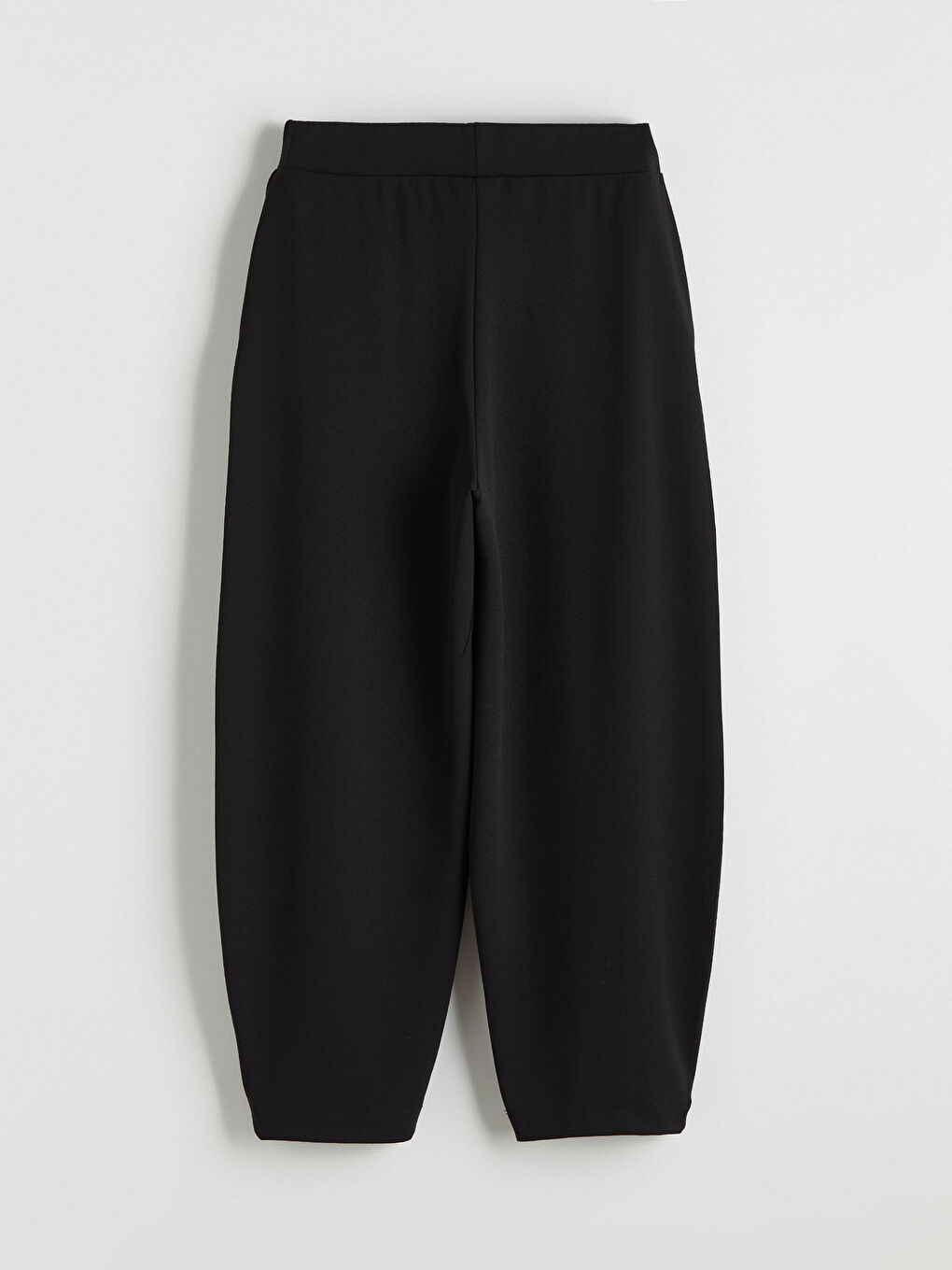 Siyah Beli Lastikli Kadın Pantolon-2