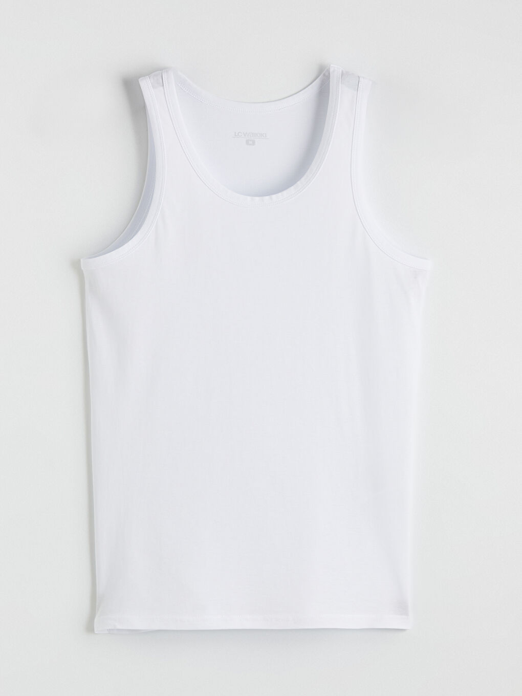 Siyah U Yaka Penye Erkek Atlet 5'li -2