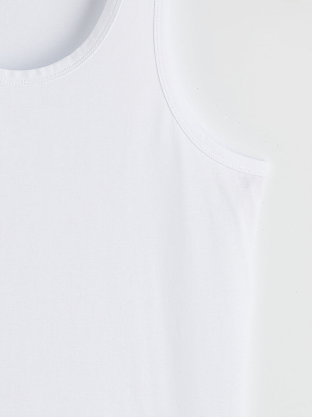 Siyah U Yaka Penye Erkek Atlet 5'li -11