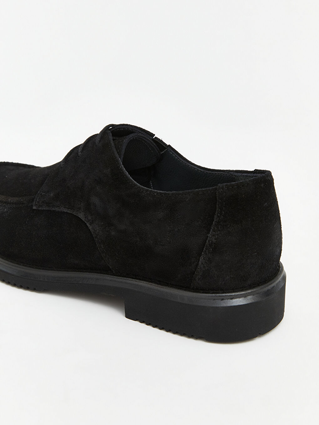 Siyah Süet Görünümlü Erkek Klasik Ayakkabı-4