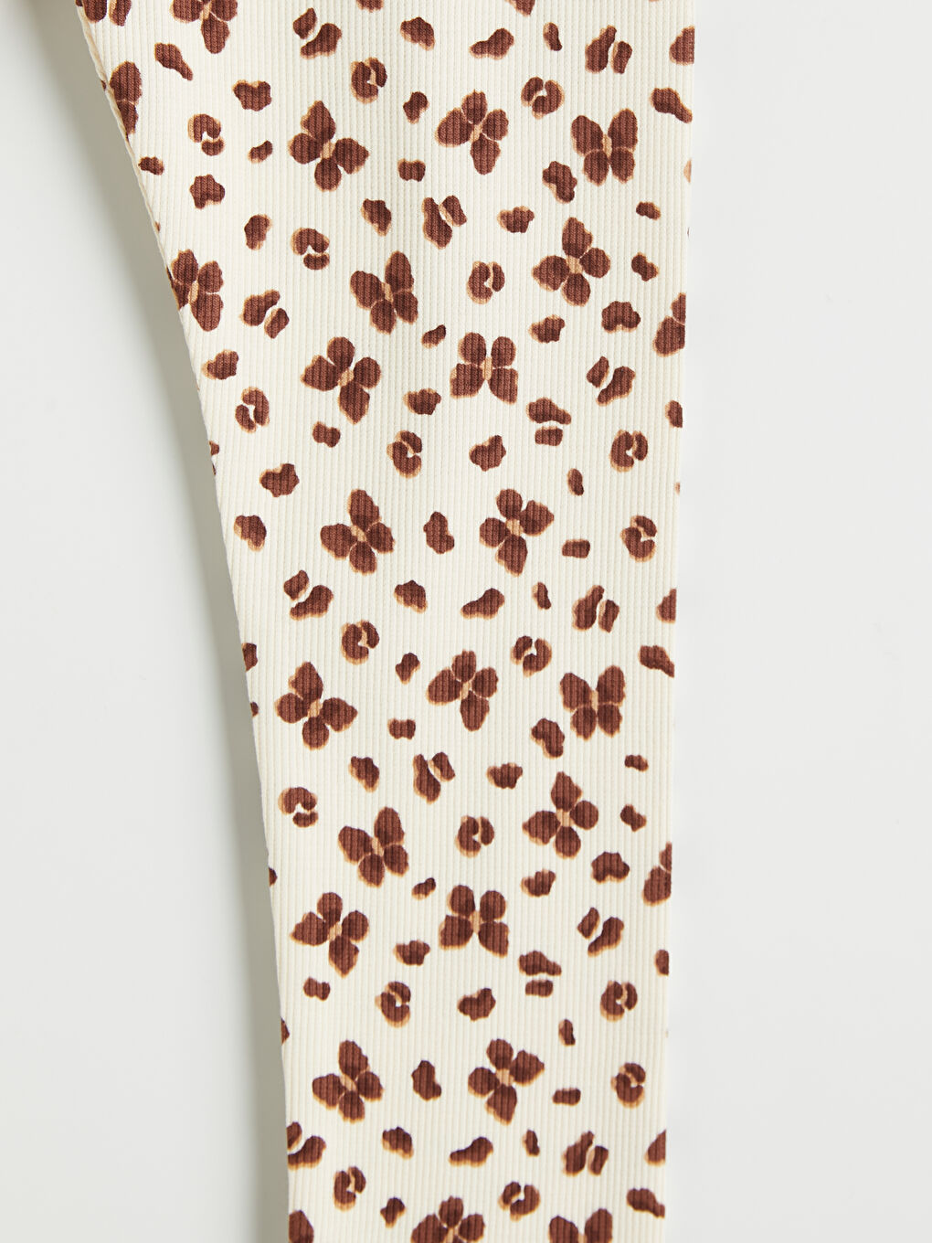 طماق مضلع مطبوع للبنات-3