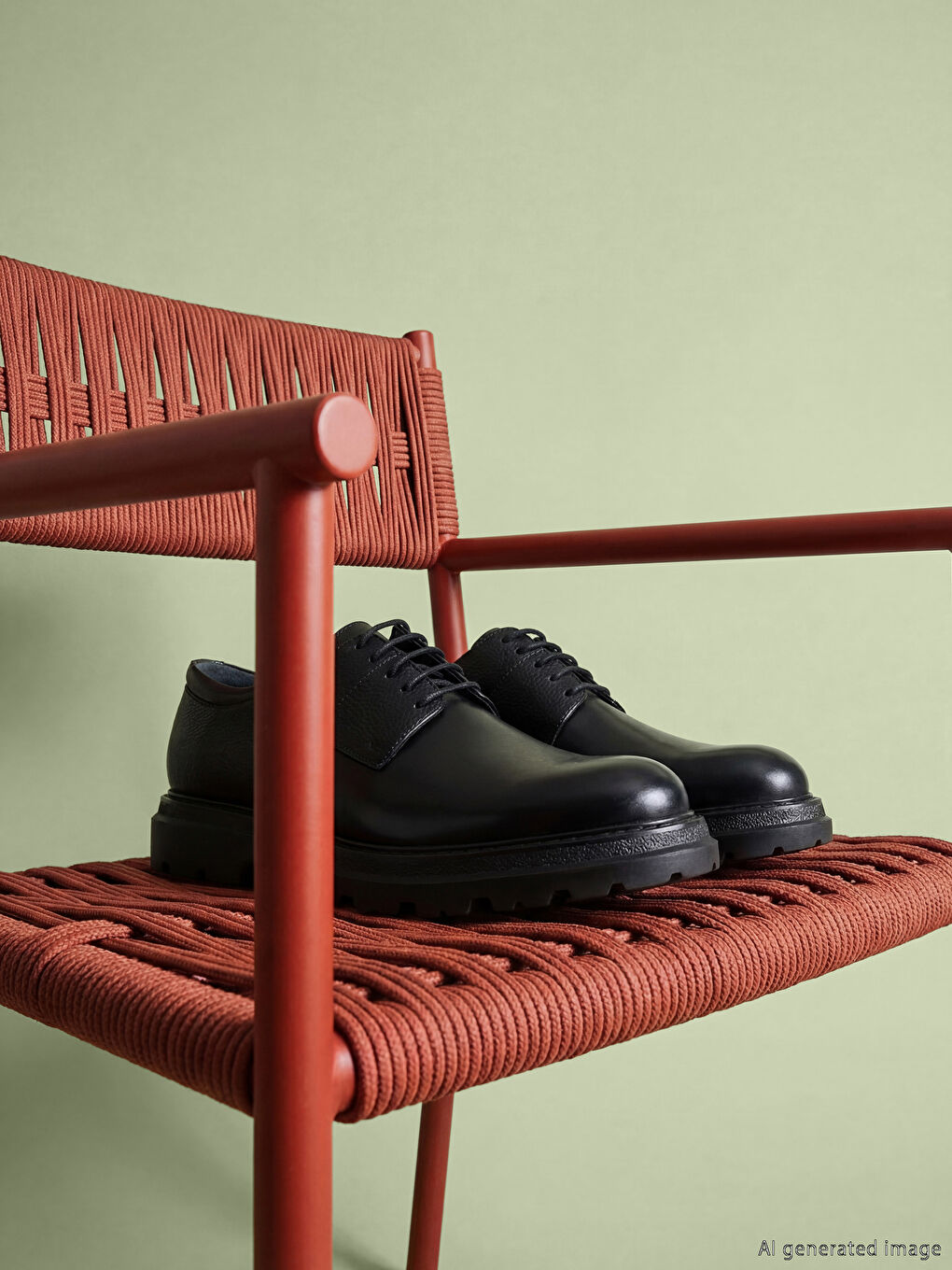 Siyah Hakiki Deri Erkek Klasik Ayakkabı