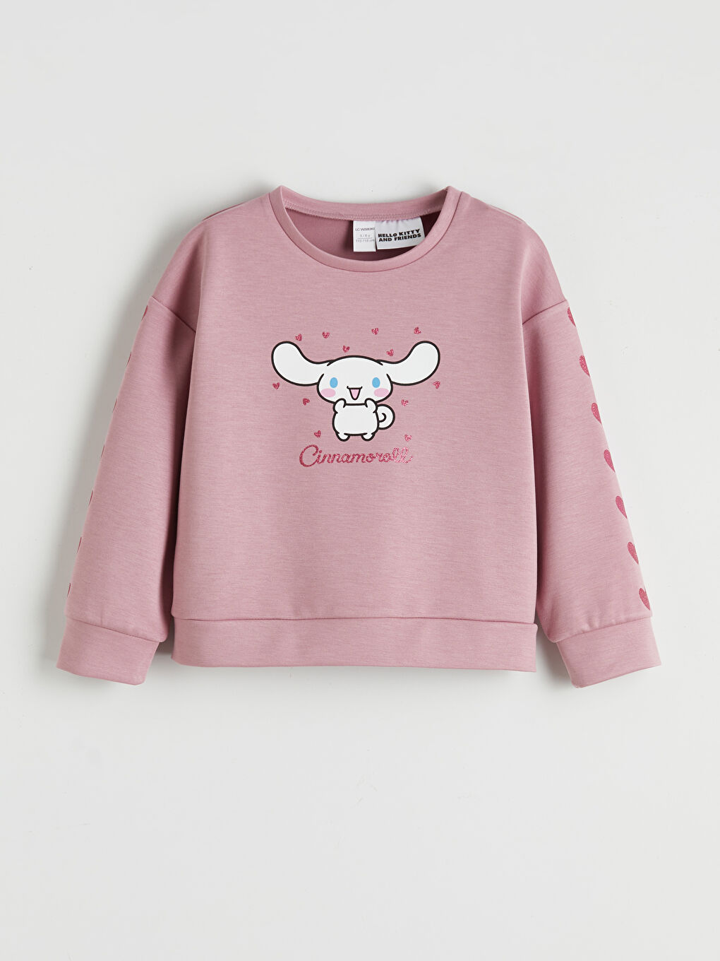 Lila Cinnamoroll Baskılı Kız Çocuk Eşofman Takımı-1