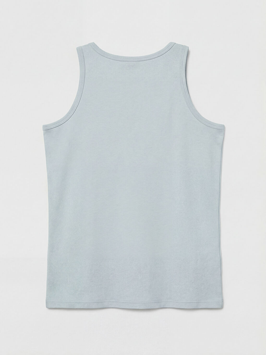 Gri Bisiklet Yaka Erkek Çocuk Atlet 5'li-7