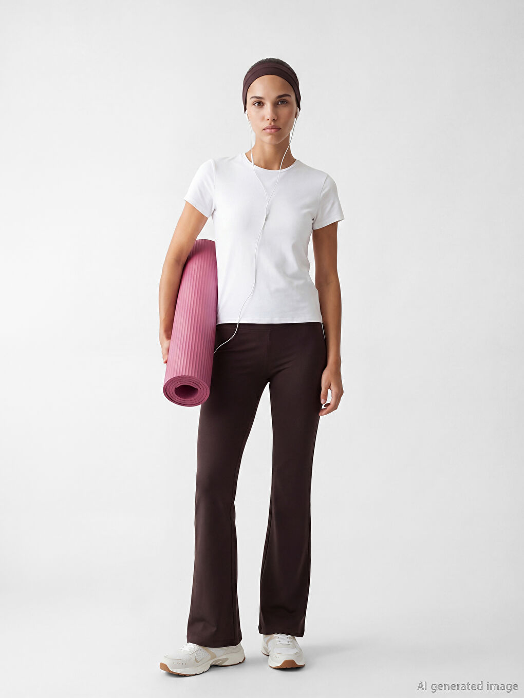 Crew Neck Women's Sports T-Shirt-1