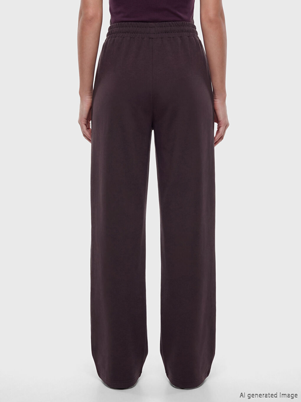 Elastic Waist Soft Touch Women's Sweatpants-3