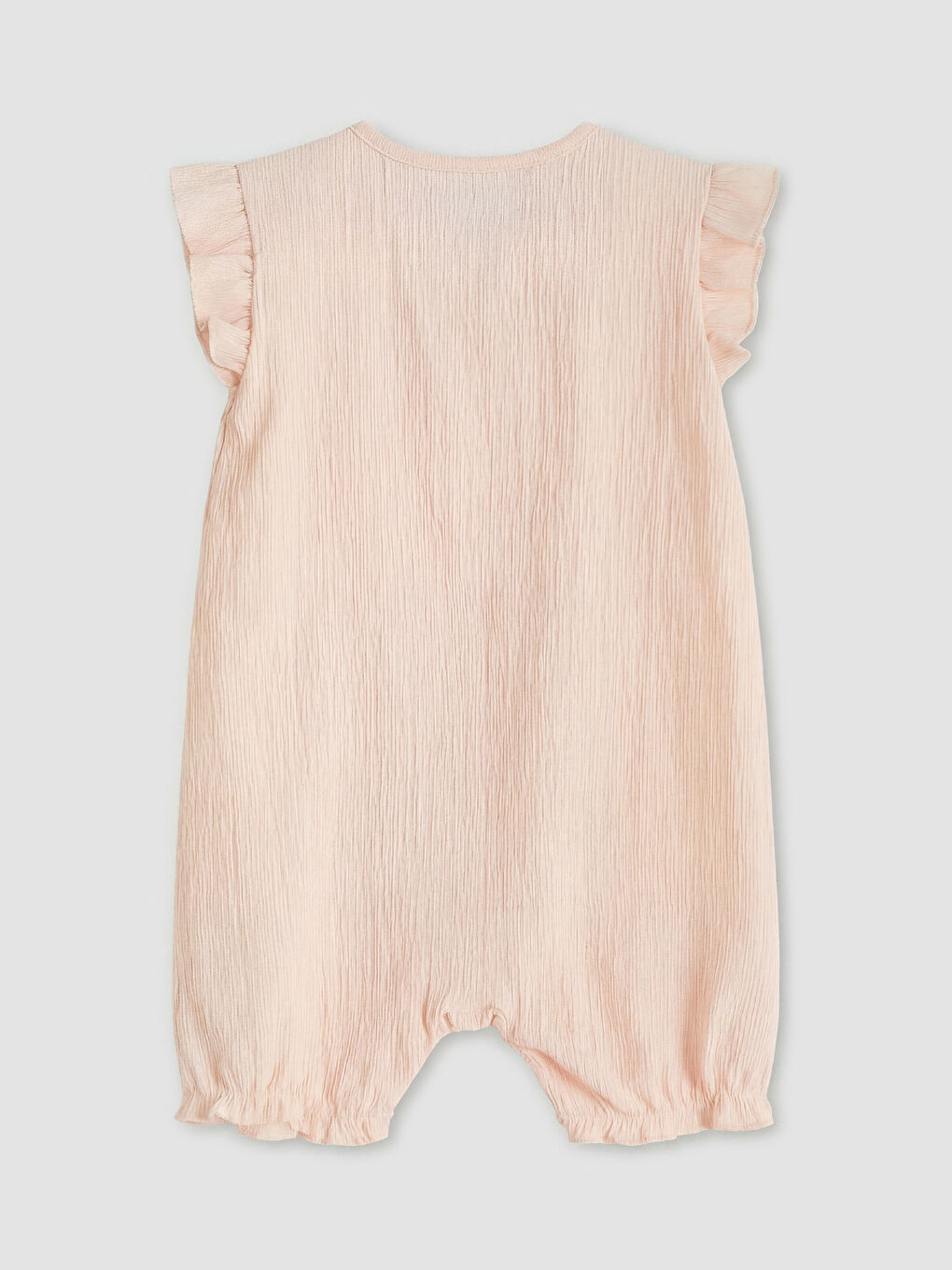 Yeşil Baskılı Kız Bebek Tulum 2'li-4