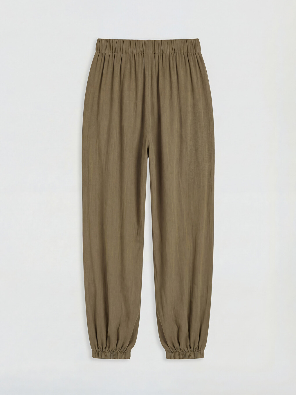 Elastic Waist Women's Jogger Trousers-5