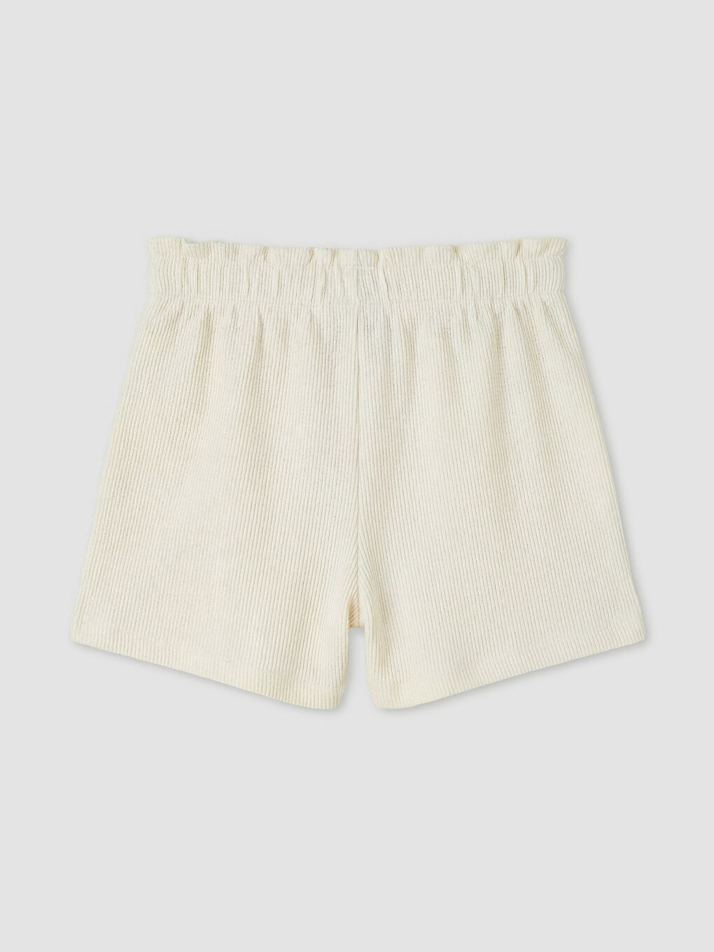 Ekru Fırfır Detaylı Kız Çocuk Takım-4