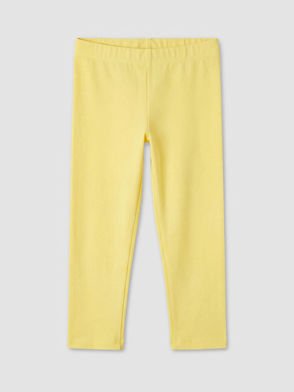 Beyaz Baskılı Kız Çocuk Taytlı Takım-2