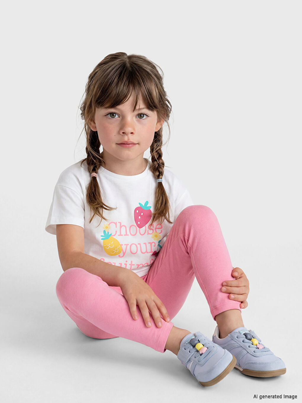 Printed Girls' Set