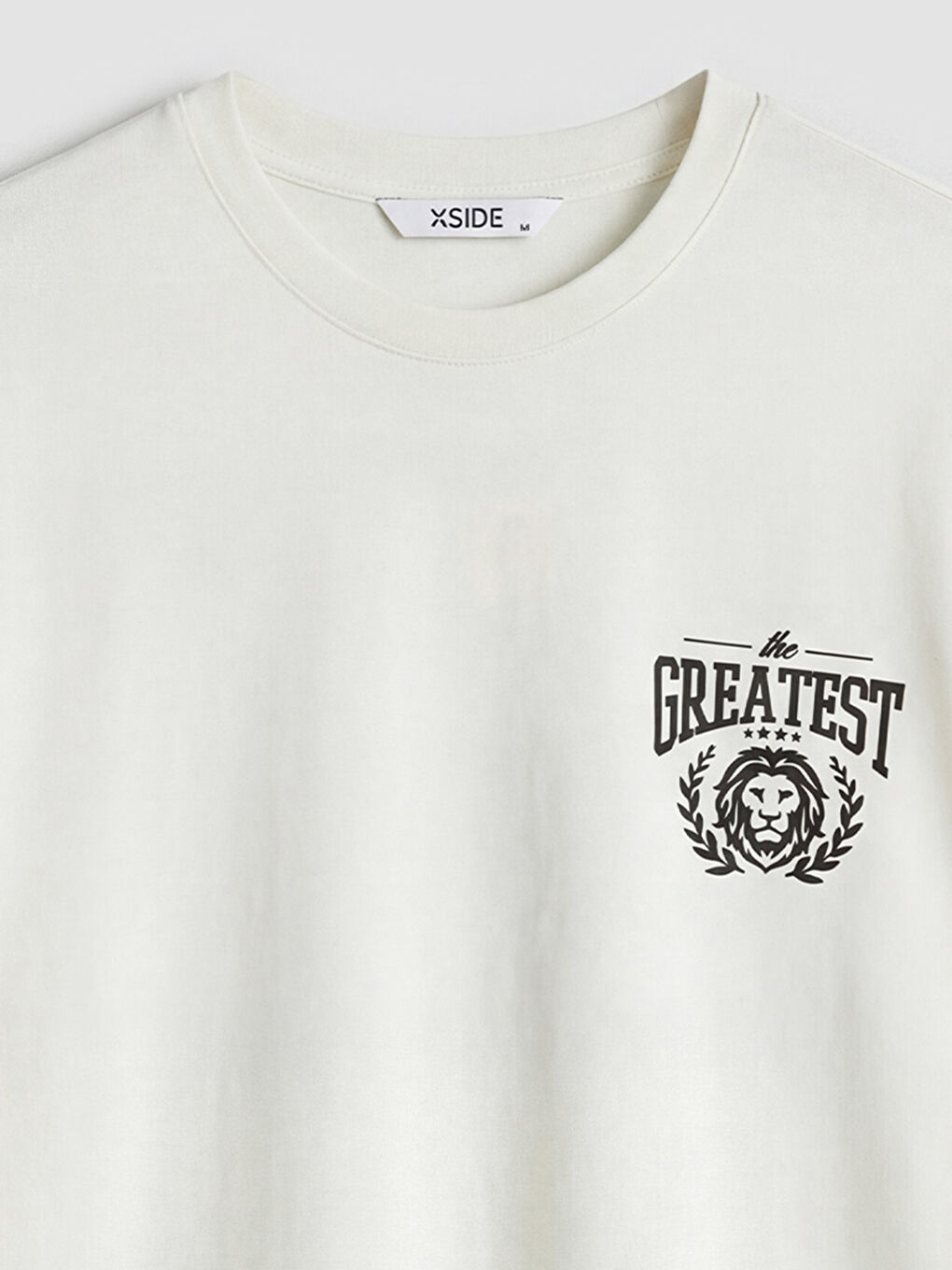 تي شيرت رجالي مطبوع بكول مدور-5