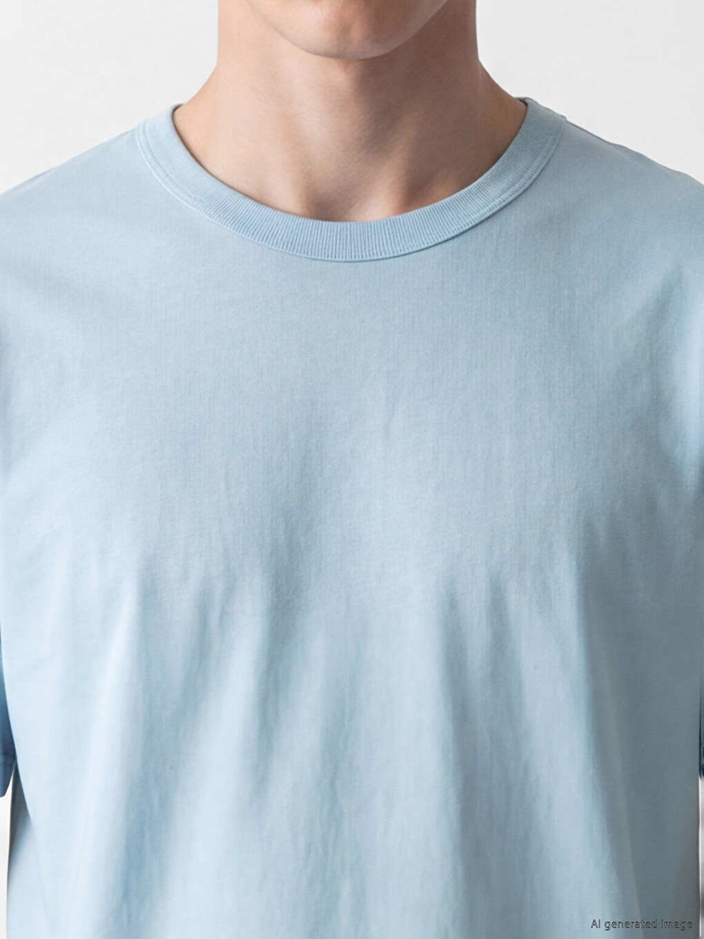 Man Blue T-Shirt-2