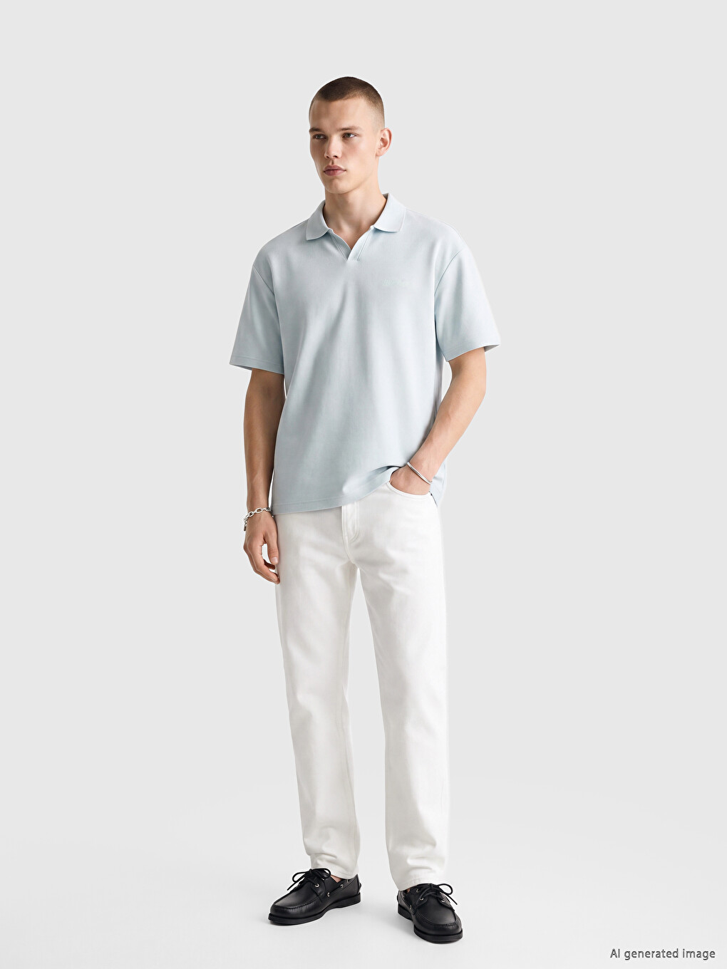 Man Blue T-Shirt-1