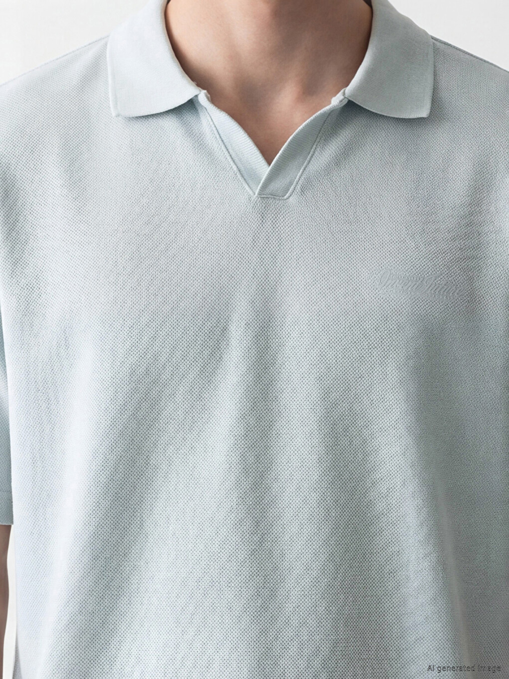 Man Blue T-Shirt-2