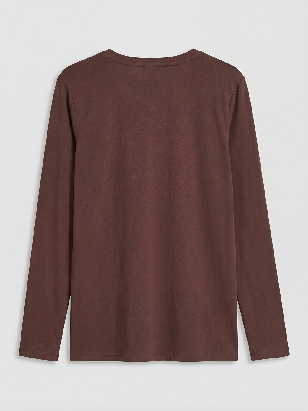 Kahverengi Bisiklet Yaka Taşlı Kadın Body-5