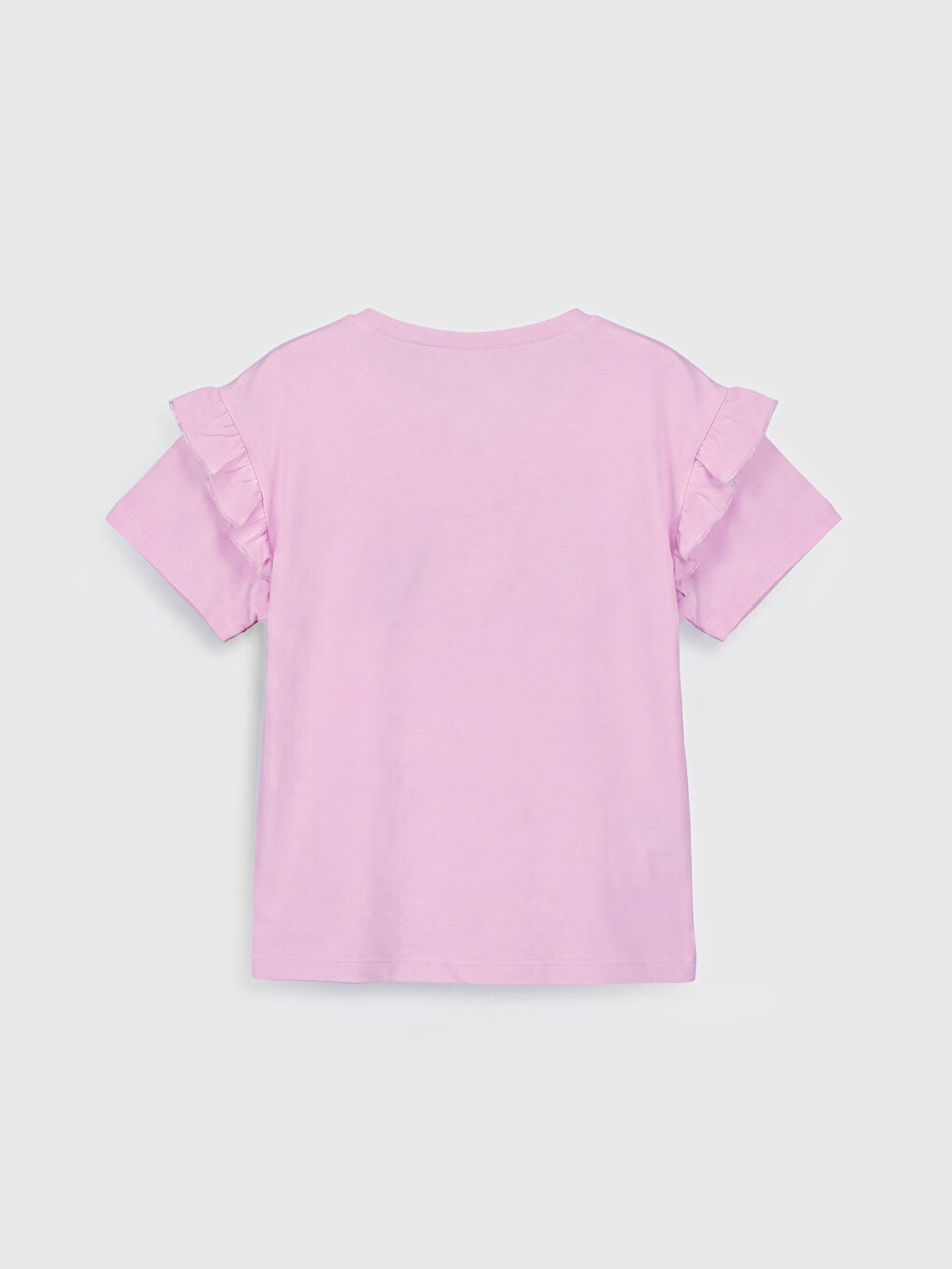 Lila Baskılı Kız Çocuk Taytlı Takım-2