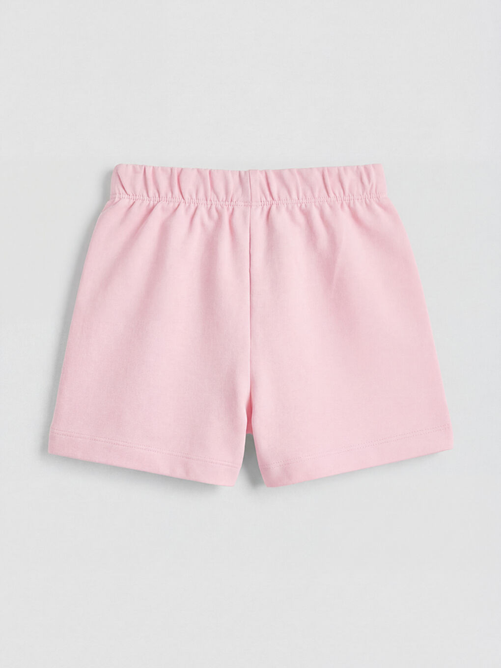 Ekru Kız Çocuk Fiyonk Detaylı Şeritli Şort 2'li-5