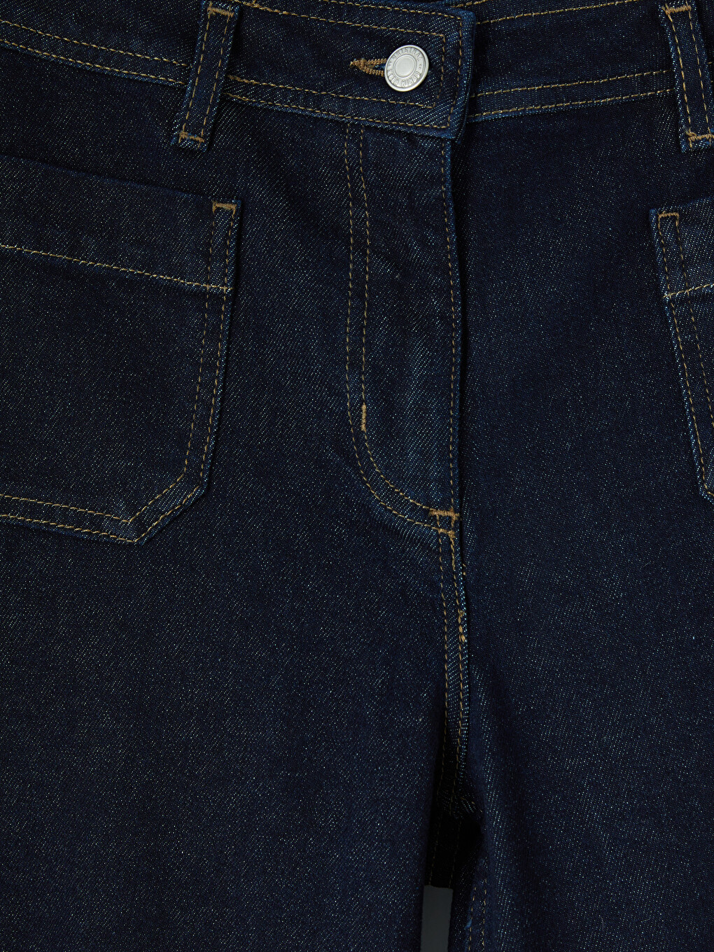High Waisted Wide Leg Women's Jeans-6