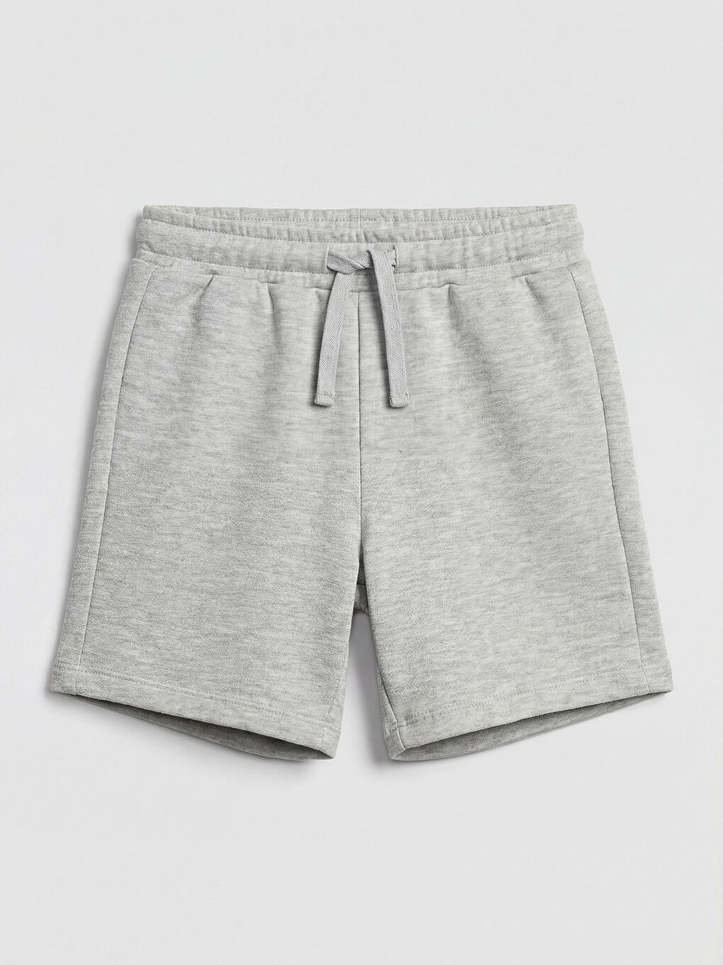 Gri Beli Bağlamalı Erkek Çocuk Şort