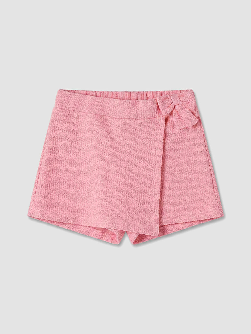 Pembe Kız Çocuk Şortlu Takım-3