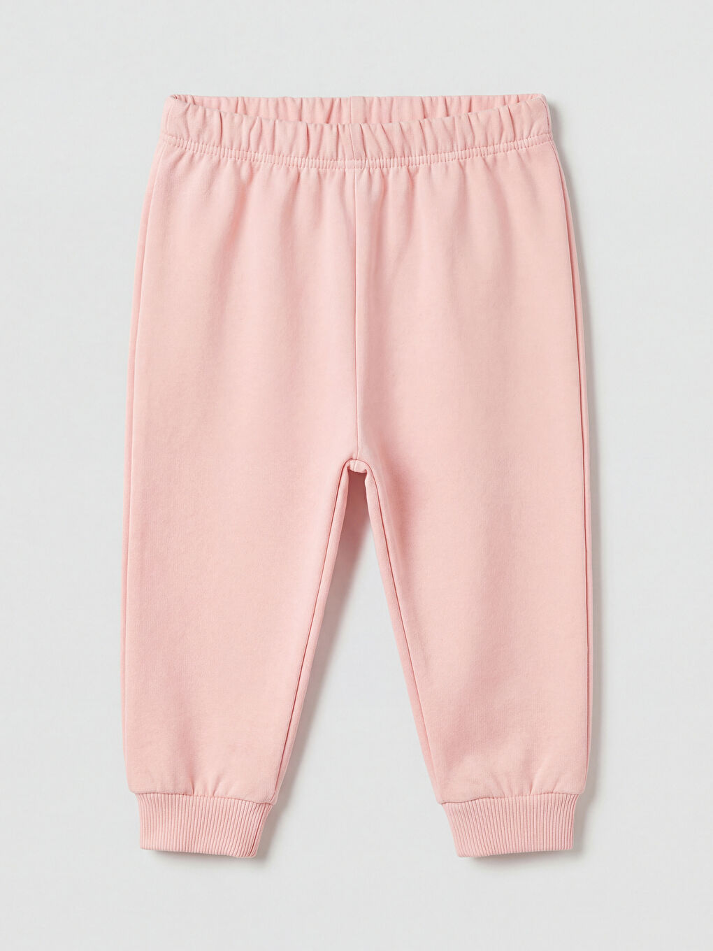 Bej Minnie Mouse Nakışlı Kız Bebek Sweatshirt ve Eşofman Altı-3