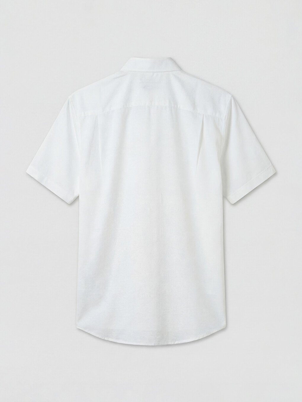 Regular Fit Men's Textured Shirt-5