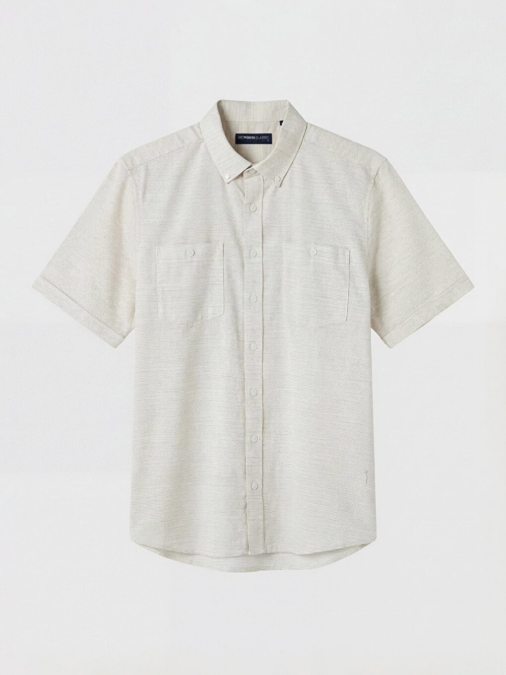 Regular Fit Textured Men's Shirt-4