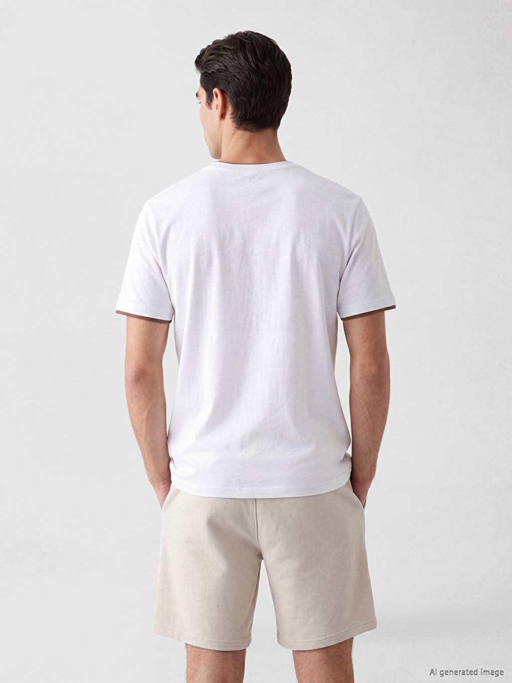 Crew Neck Printed Men's T-Shirt-2