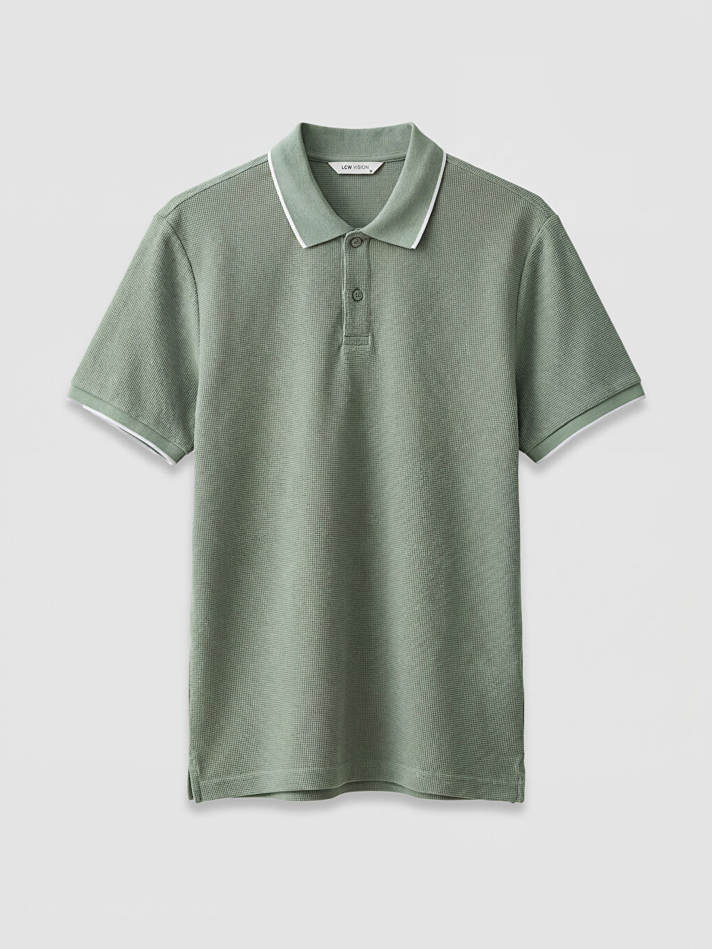 Yeşil Polo Yaka Erkek Tişört