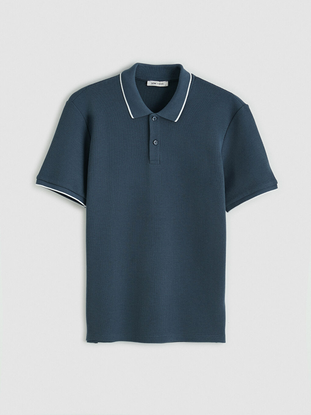 İndigo Polo Yaka Erkek Tişört