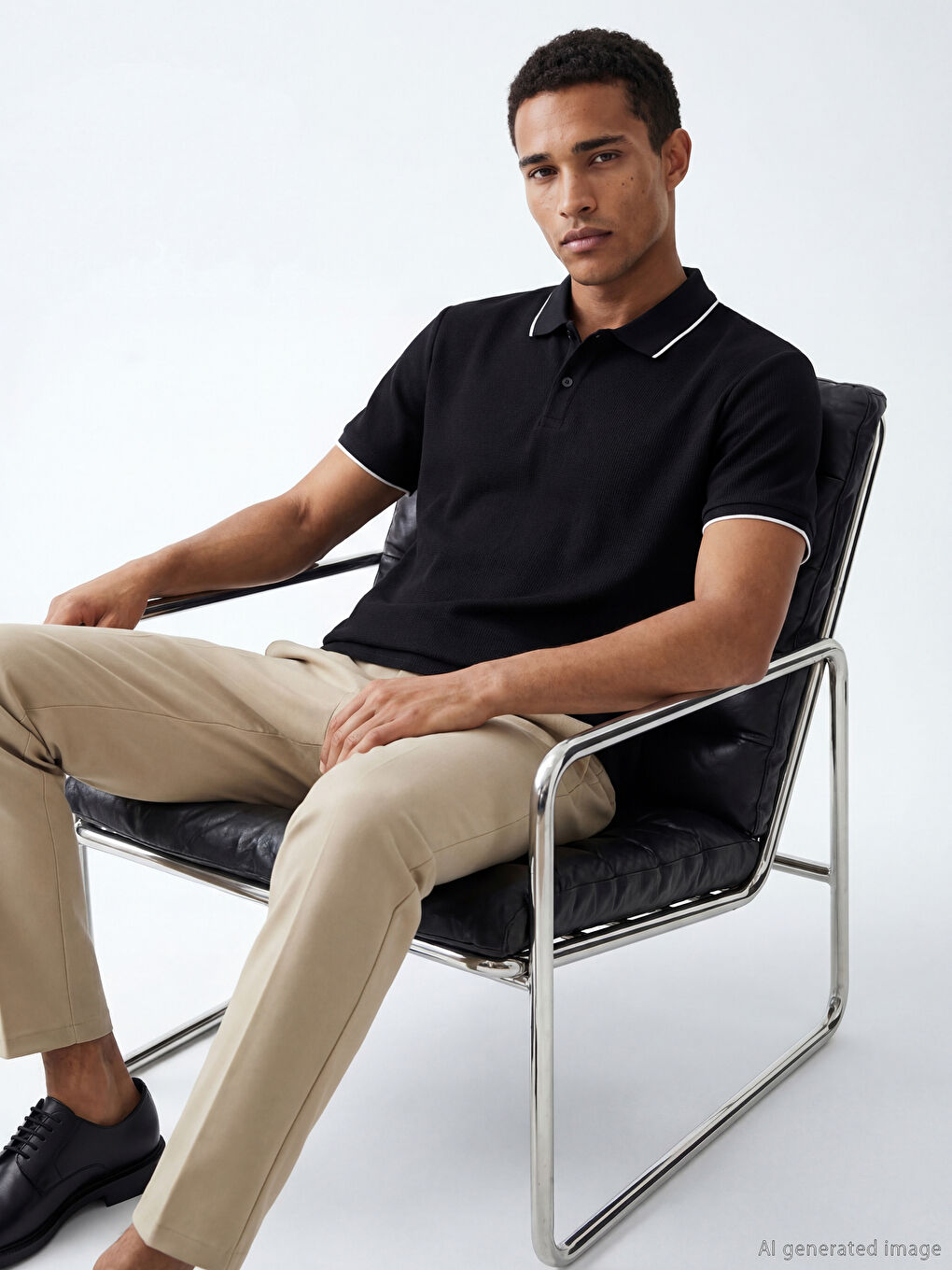 Polo Collar Men's T-Shirt