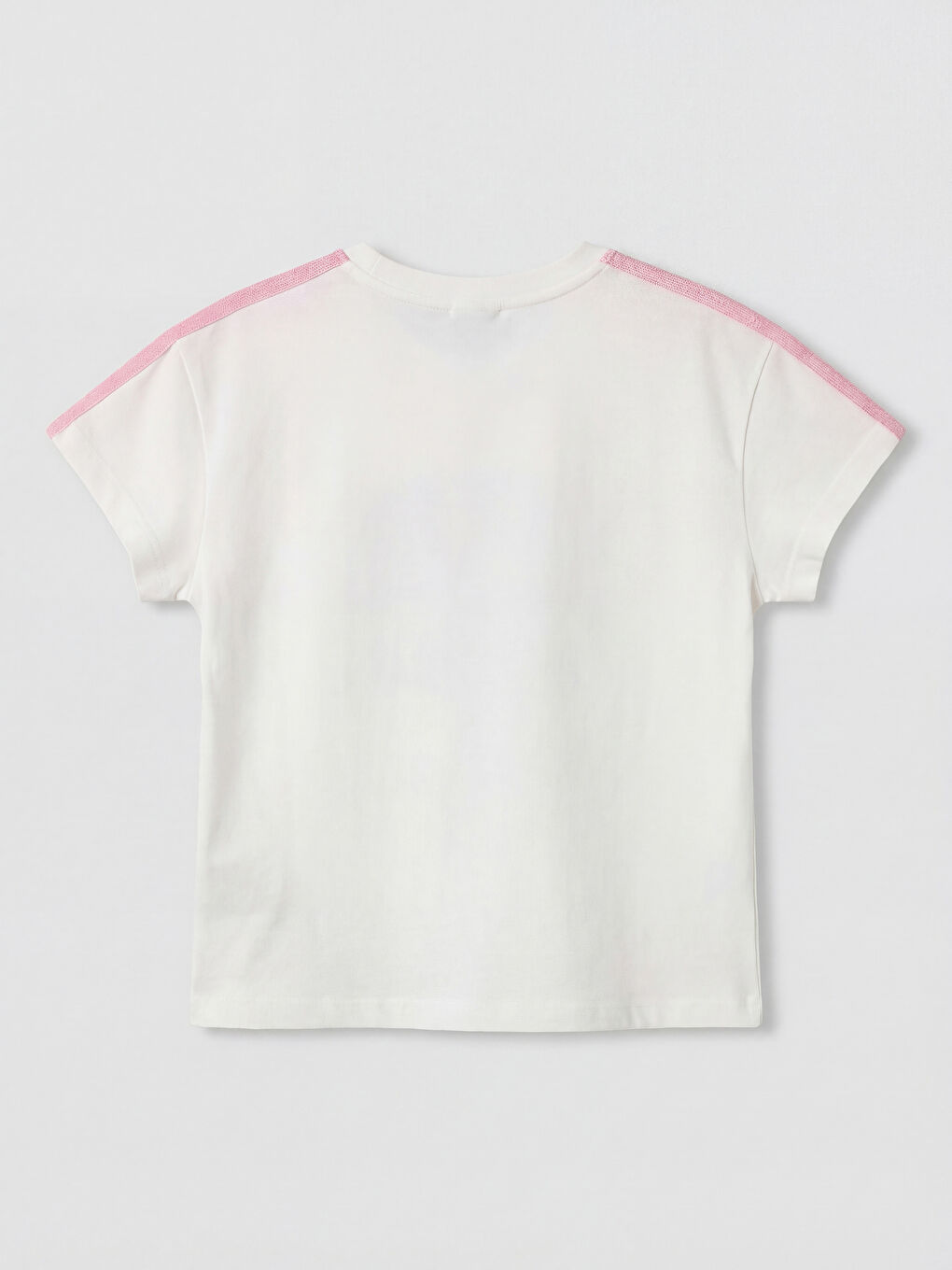 Beyaz Barbie Baskılı Kız Çocuk Takım-2