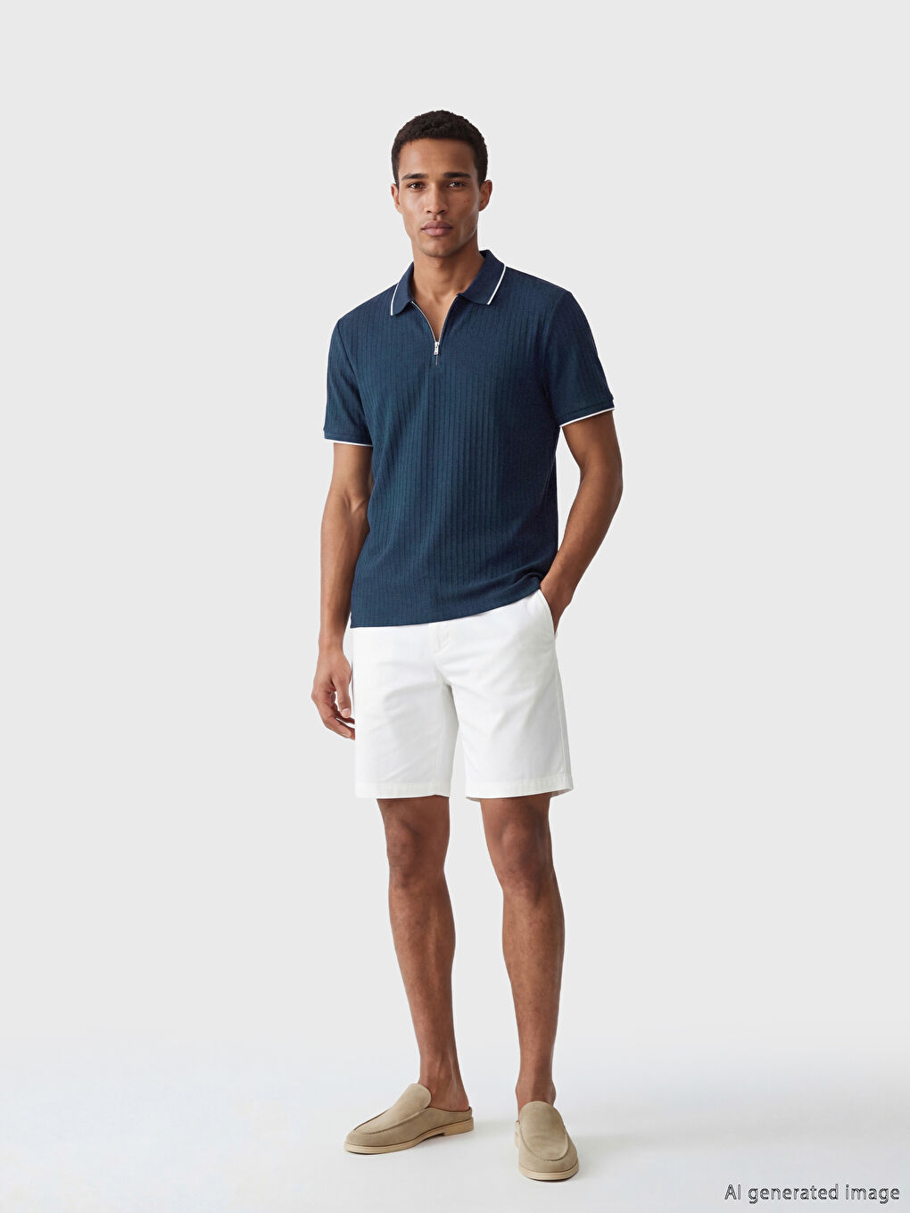 تي شيرت رجالي بياقة بولو-1