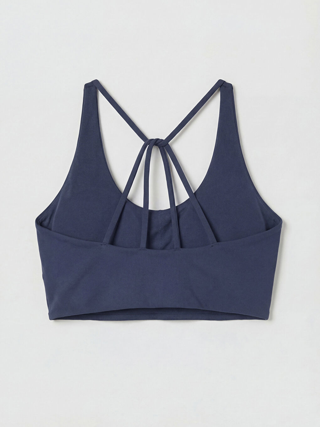 Lacivert Balensiz Dolgusuz Düz Sporcu Sütyeni-1