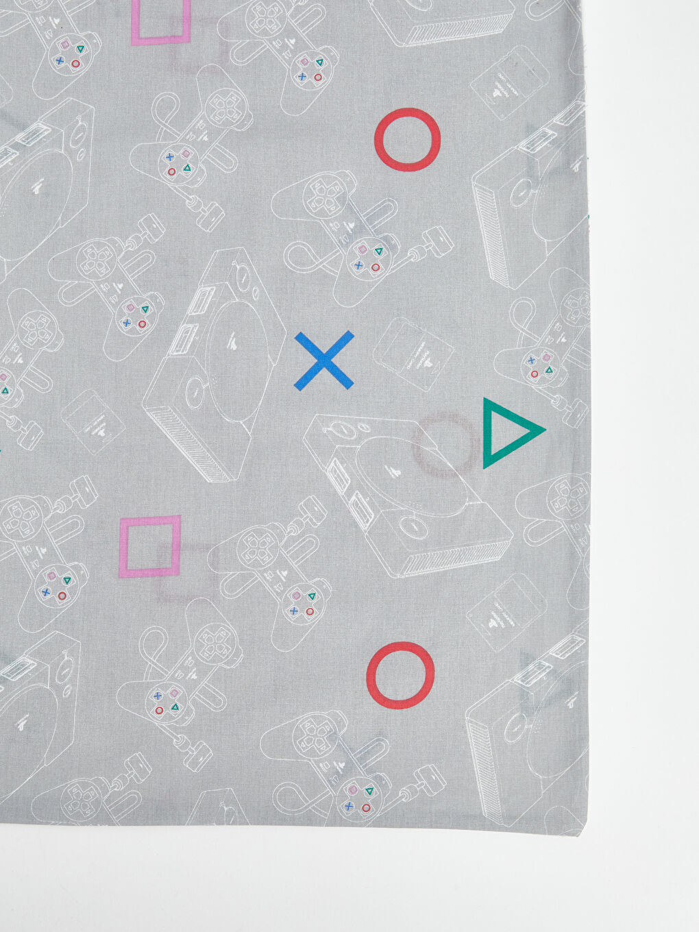 Karışık PlayStation Baskılı Tek Kişilik Nevresim Seti-3