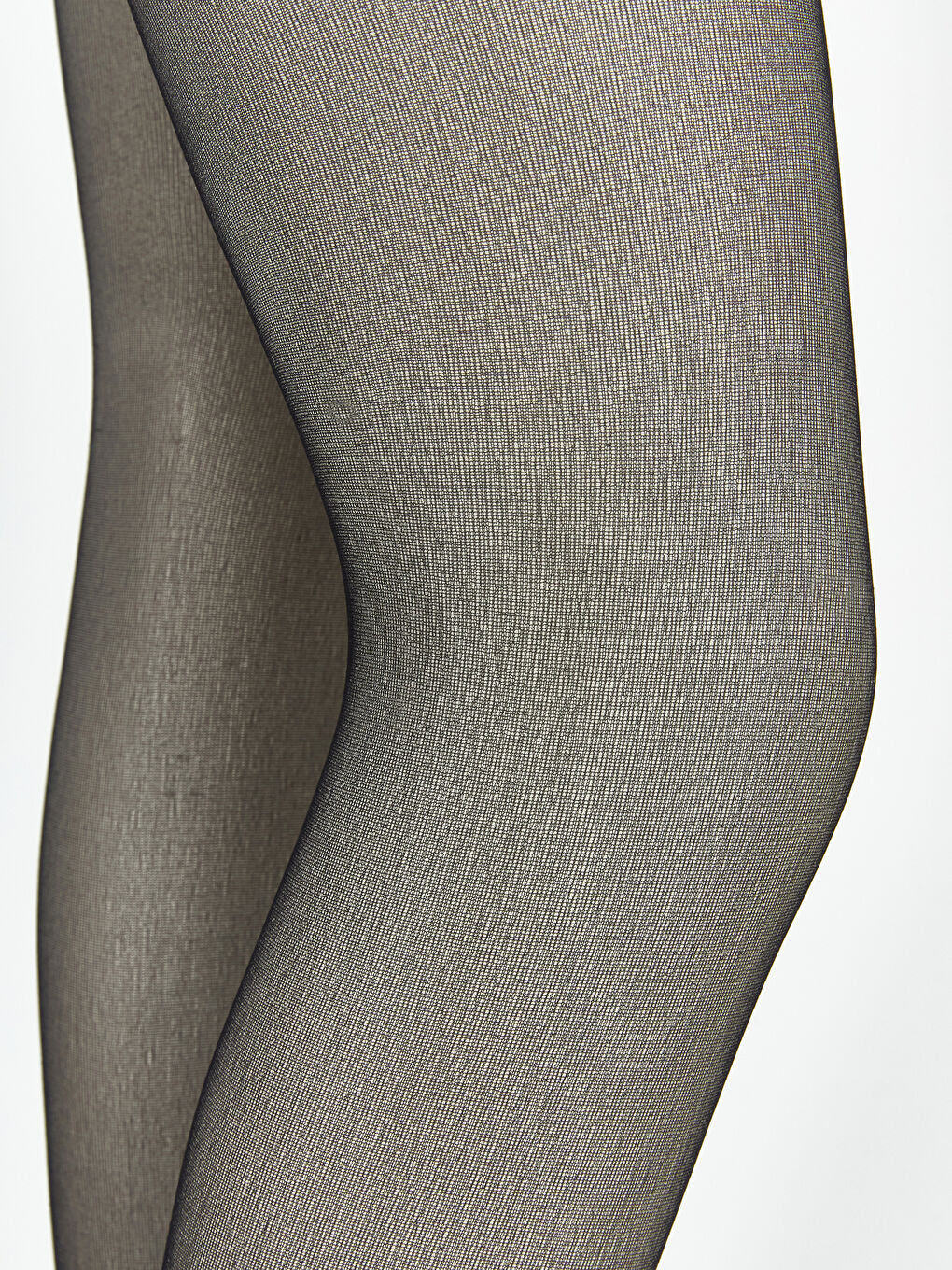 Siyah Kız Çocuk İnce Külotlu Çorap 2'li-1