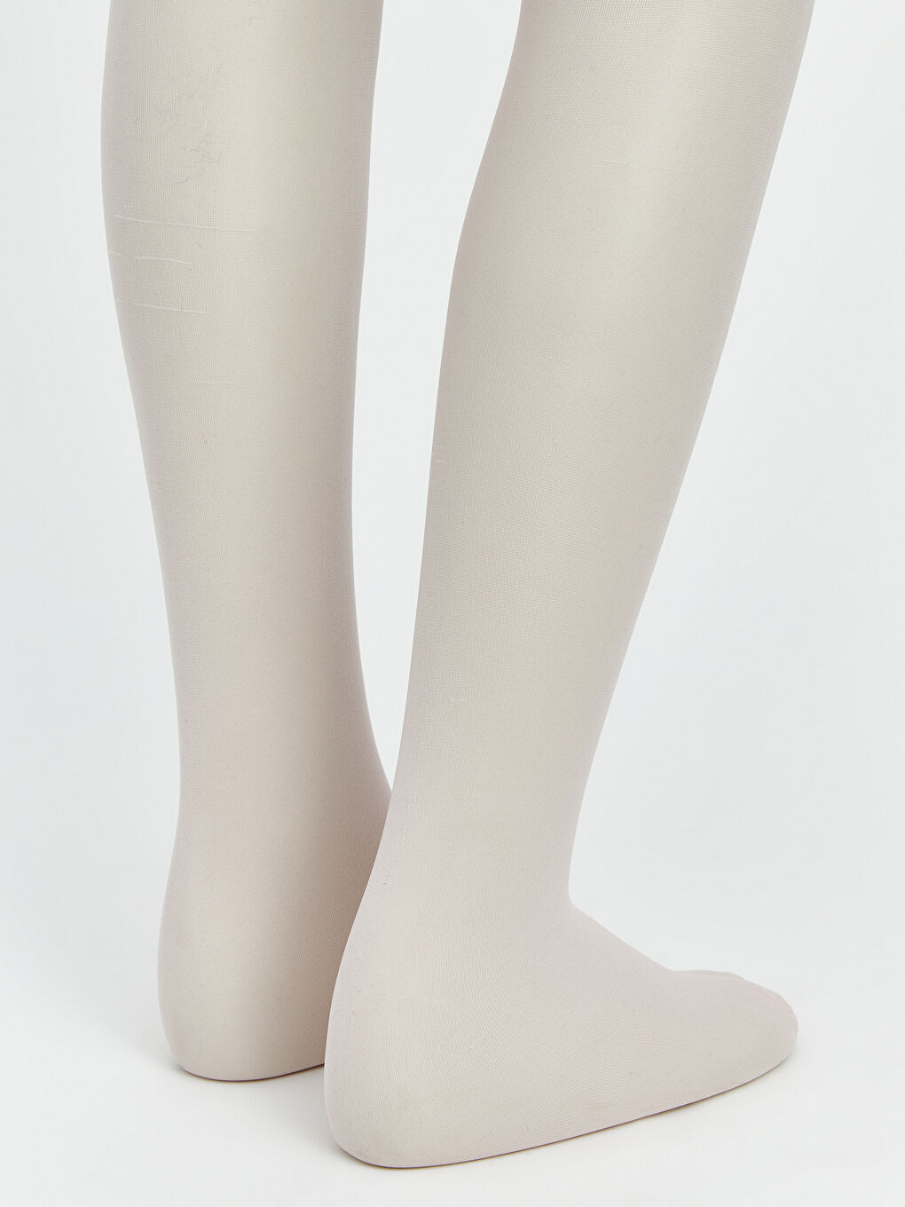 Beyaz Kız Çocuk İnce Külotlu Çorap 2'li-2