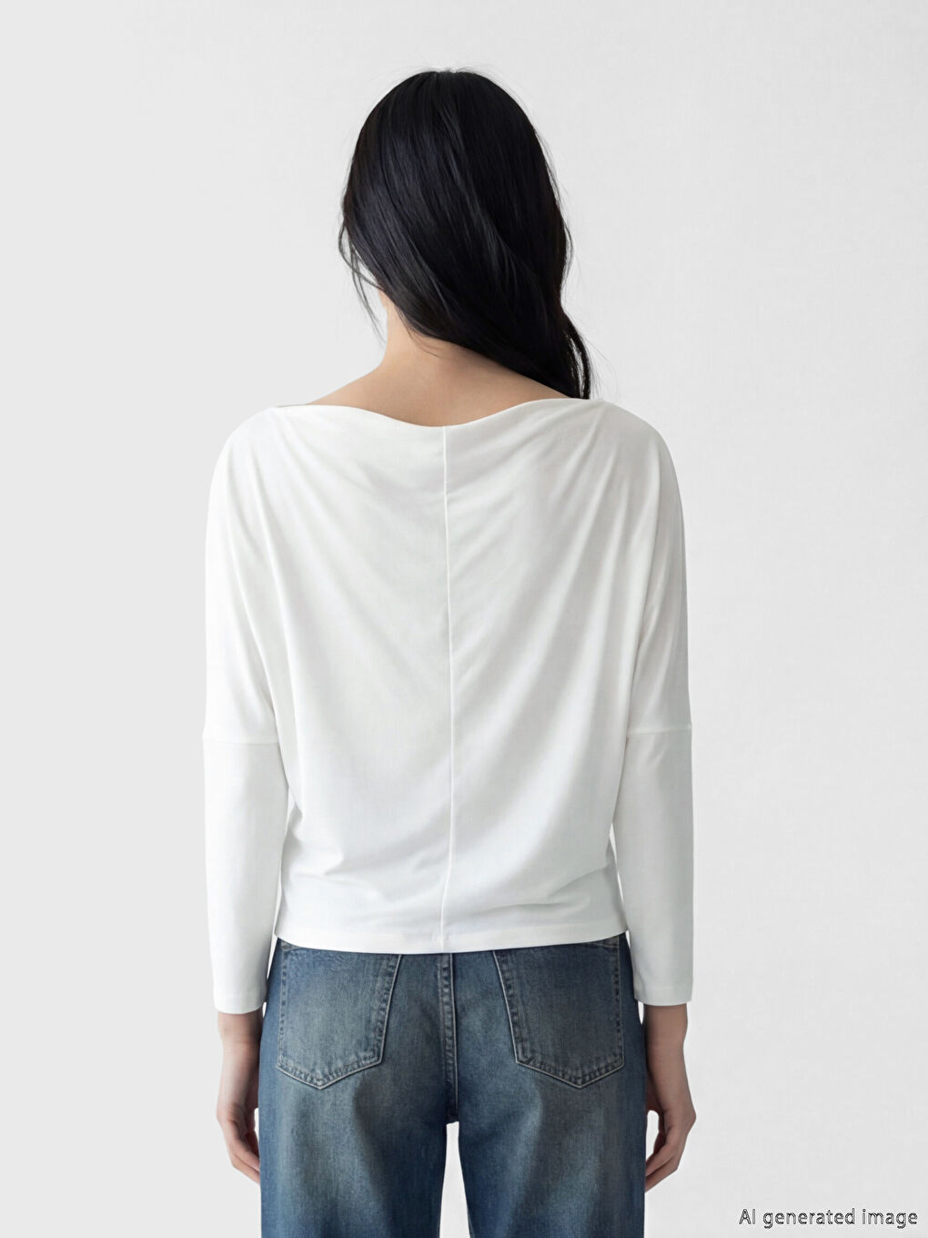 Women's Slash Neck Blouse-3