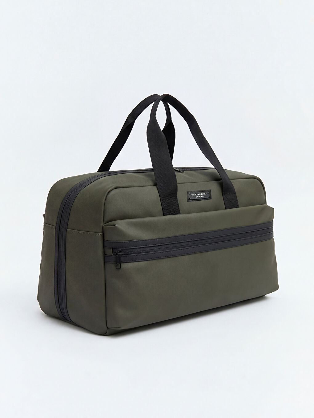 Haki Fermuarlı Erkek Seyahat Çantası-1