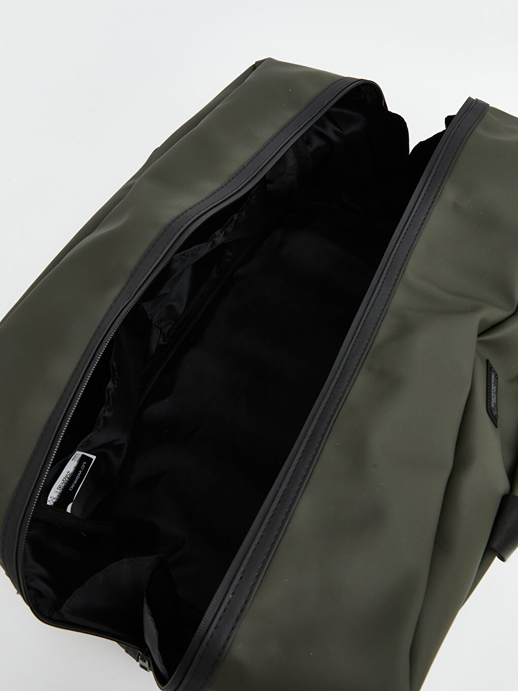 Haki Fermuarlı Erkek Seyahat Çantası-4