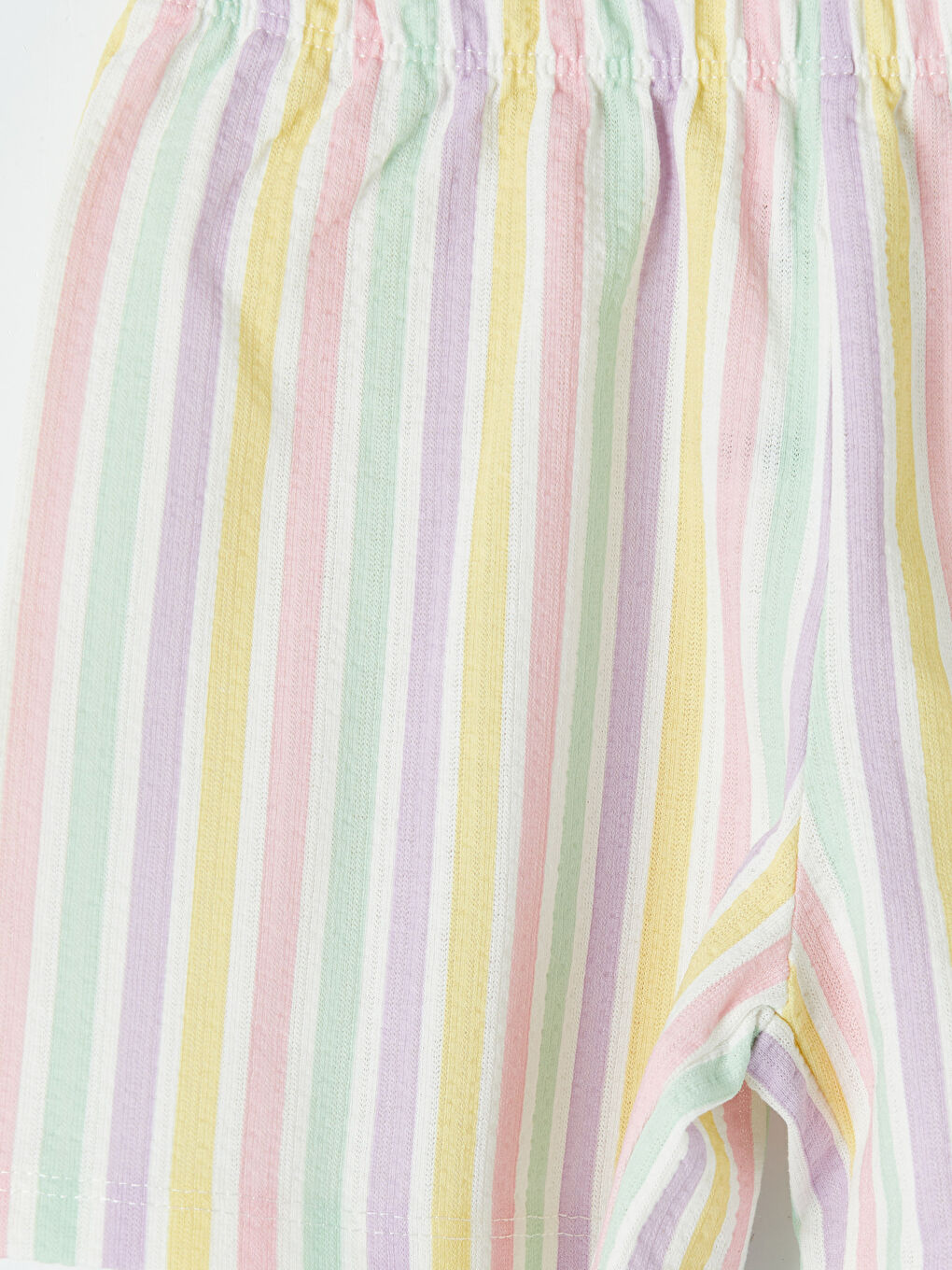 Ekru Bisiklet Yaka Nakışlı Kız Çocuk Takım-6