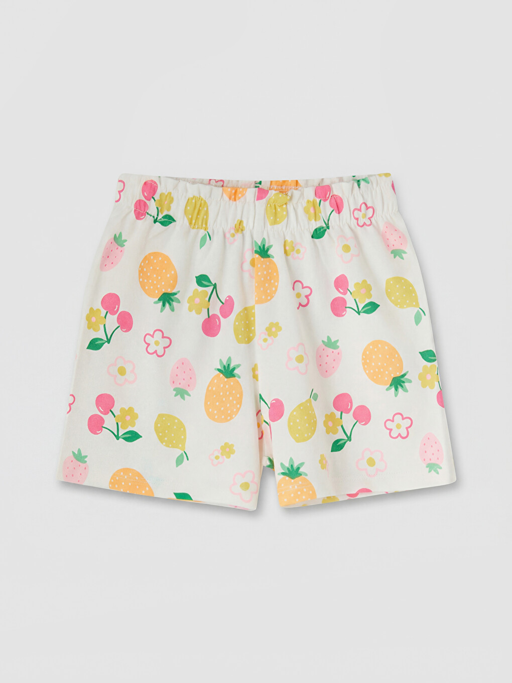 Pantaloni scurți imprimați pentru fete-1