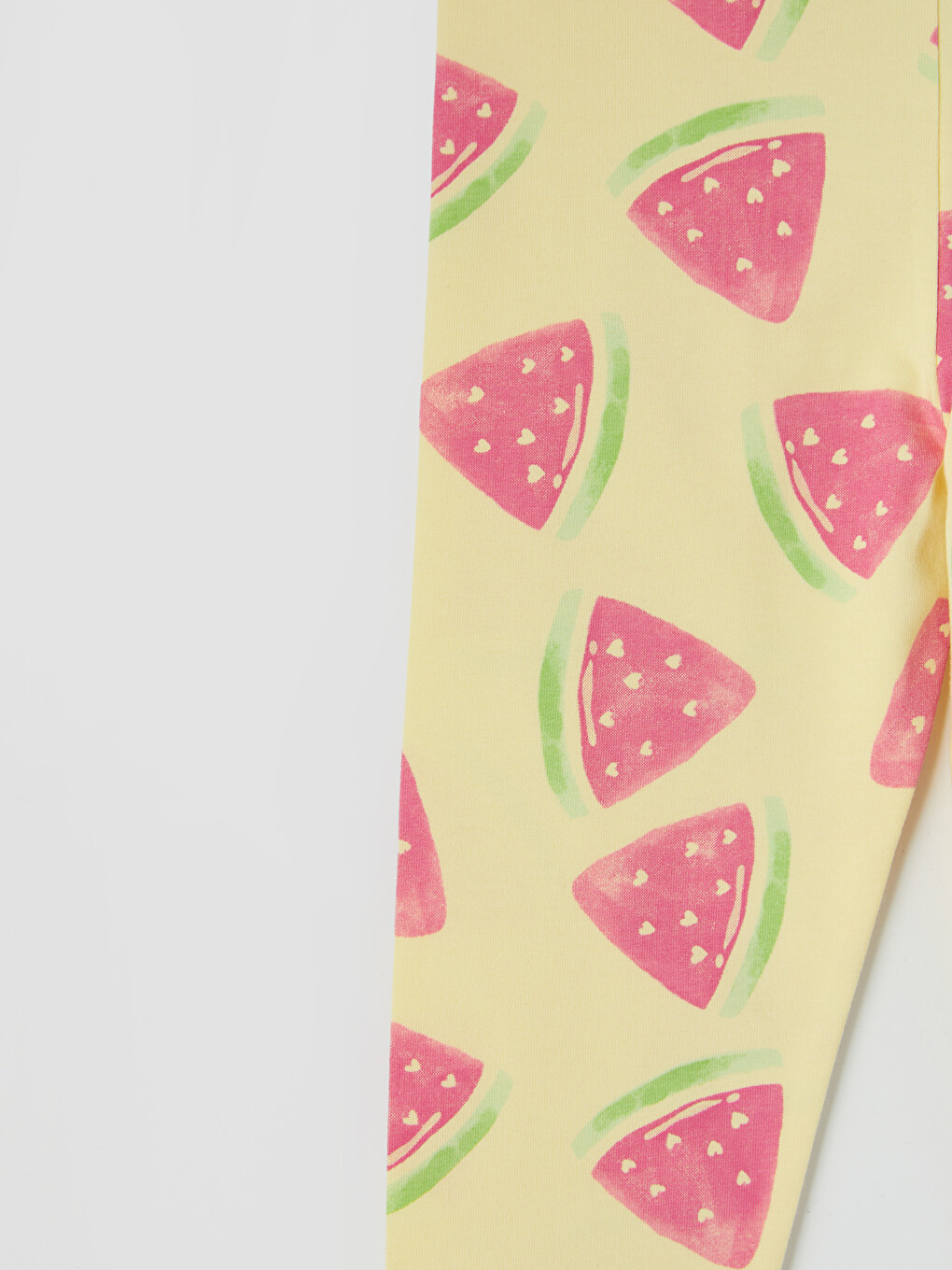 Girls' Watermelon Patterned Leggings-2