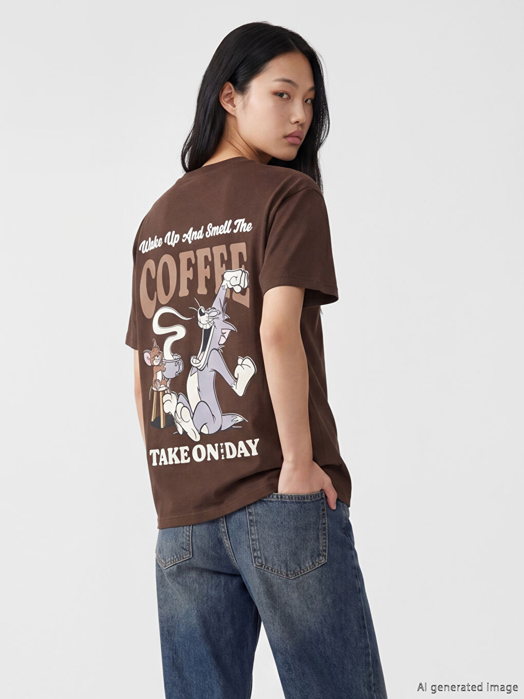 Žena SMEĐA Majica kratkih rukava