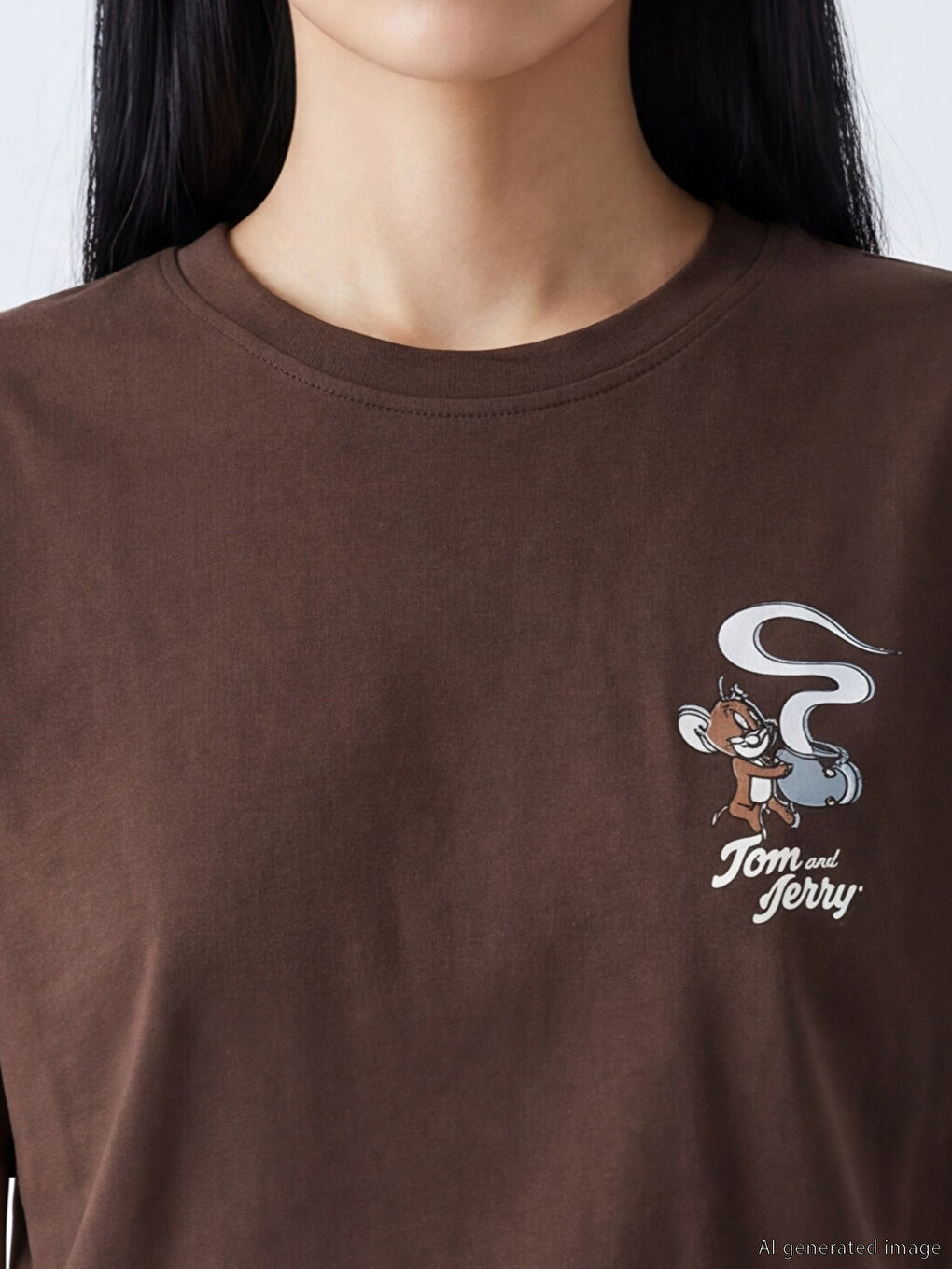 Žena SMEĐA Majica kratkih rukava-2