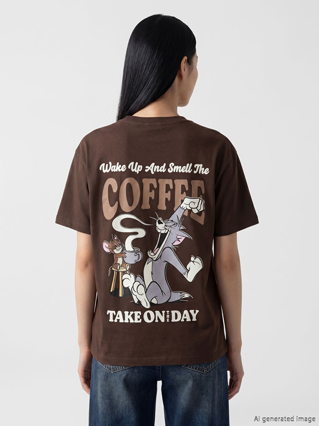 Žena SMEĐA Majica kratkih rukava-3