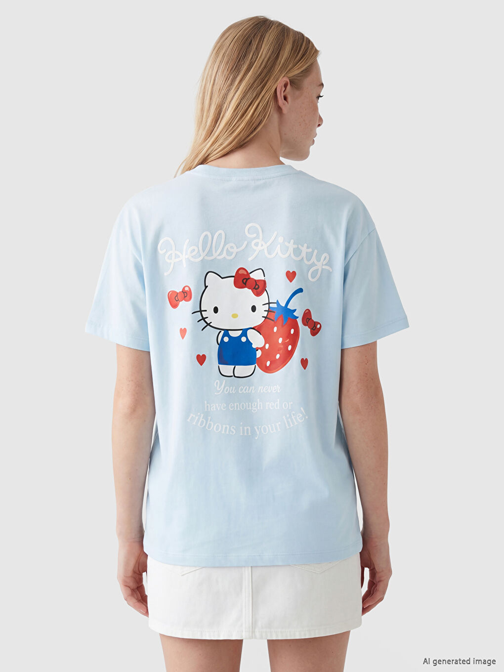 Hello Kitty Printed Women's T-Shirt-3